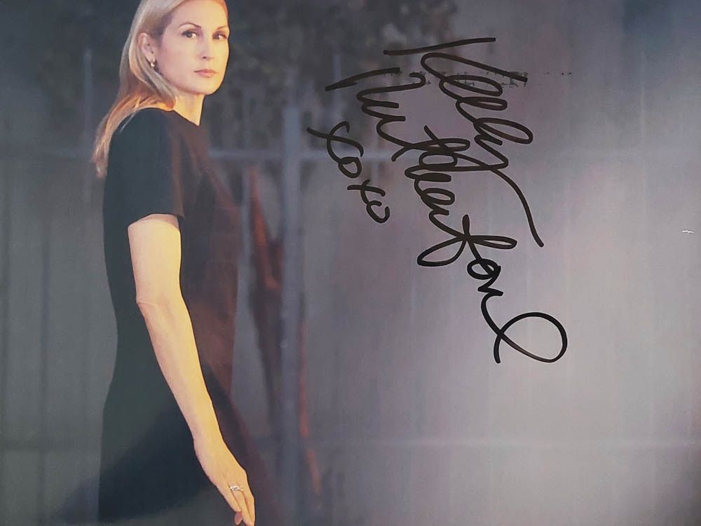 Autografi: Kelly Rutherford - Original Autogramm – Usato da Kaisten venduto da Simpsons4