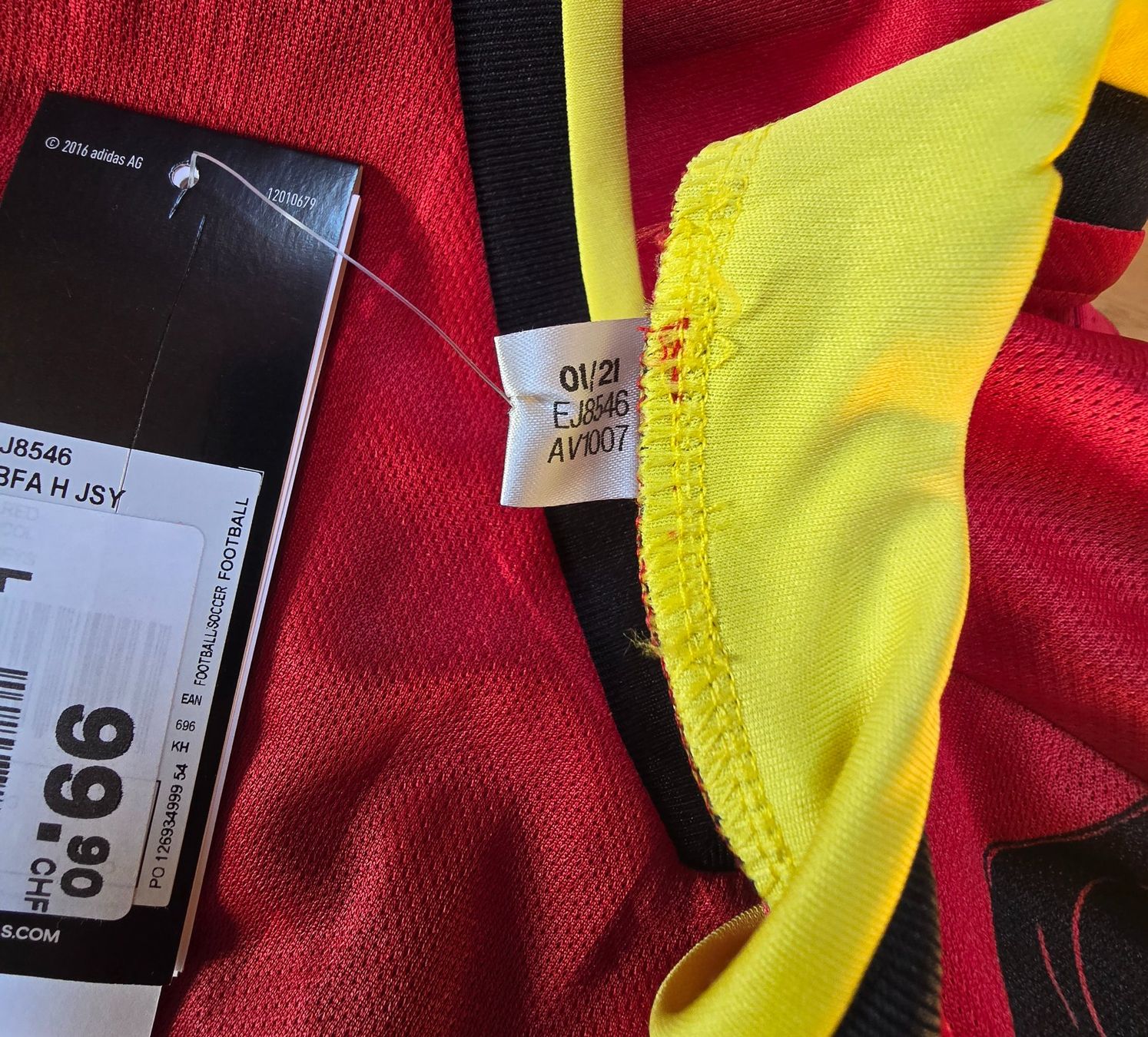 Adidas Canottiere & Pantaloni: Belgien | Lukaku | 2021 | Neu – Nuovo (secondo la descrizione) da Zollbrück venduto da MiKron 6