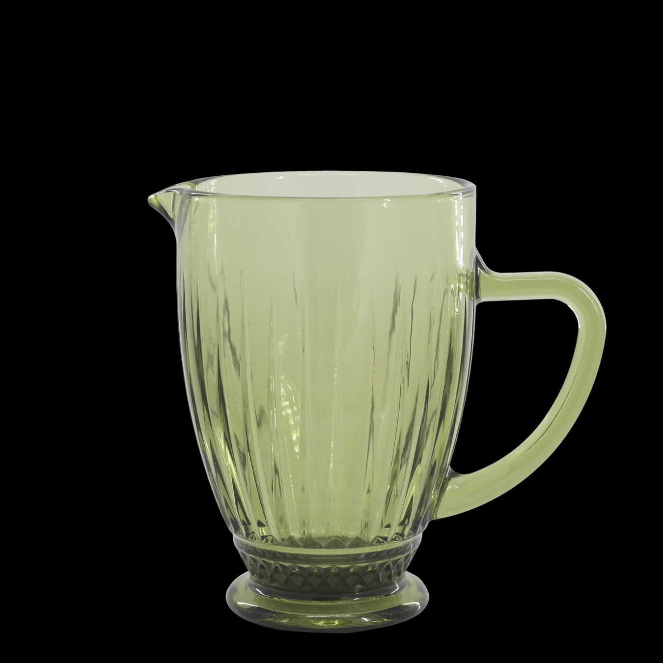 Caraffe: Chic Antique Glaskrug mit Muster "Saint-Émilion" – Nuovo e nell'imballaggio originale da Innertkirchen venduto da Glatthard-Interior 2
