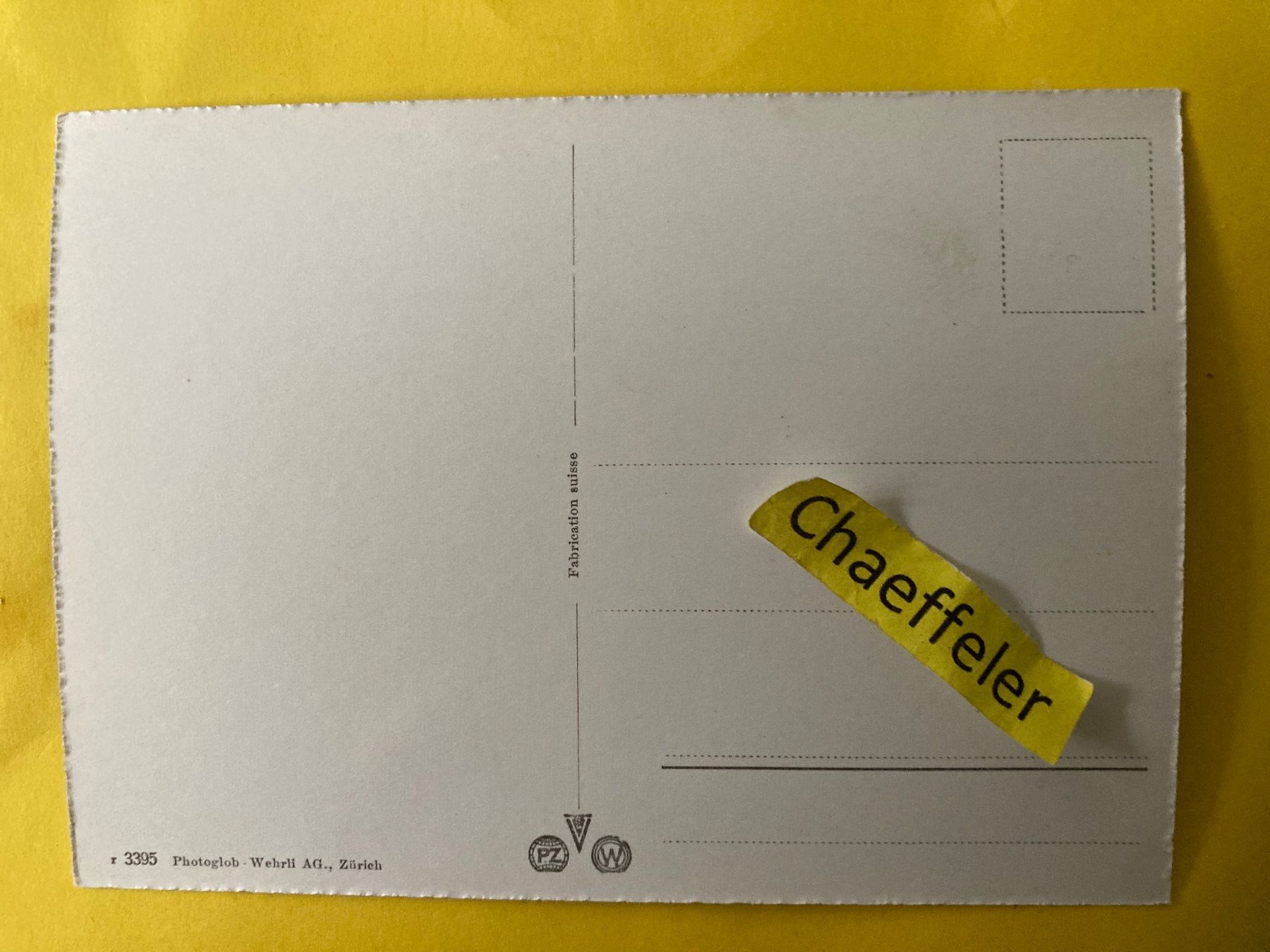 Cartoline postali: Gelterkinden BL – Usato da Zürich venduto da Chaeffeler 1