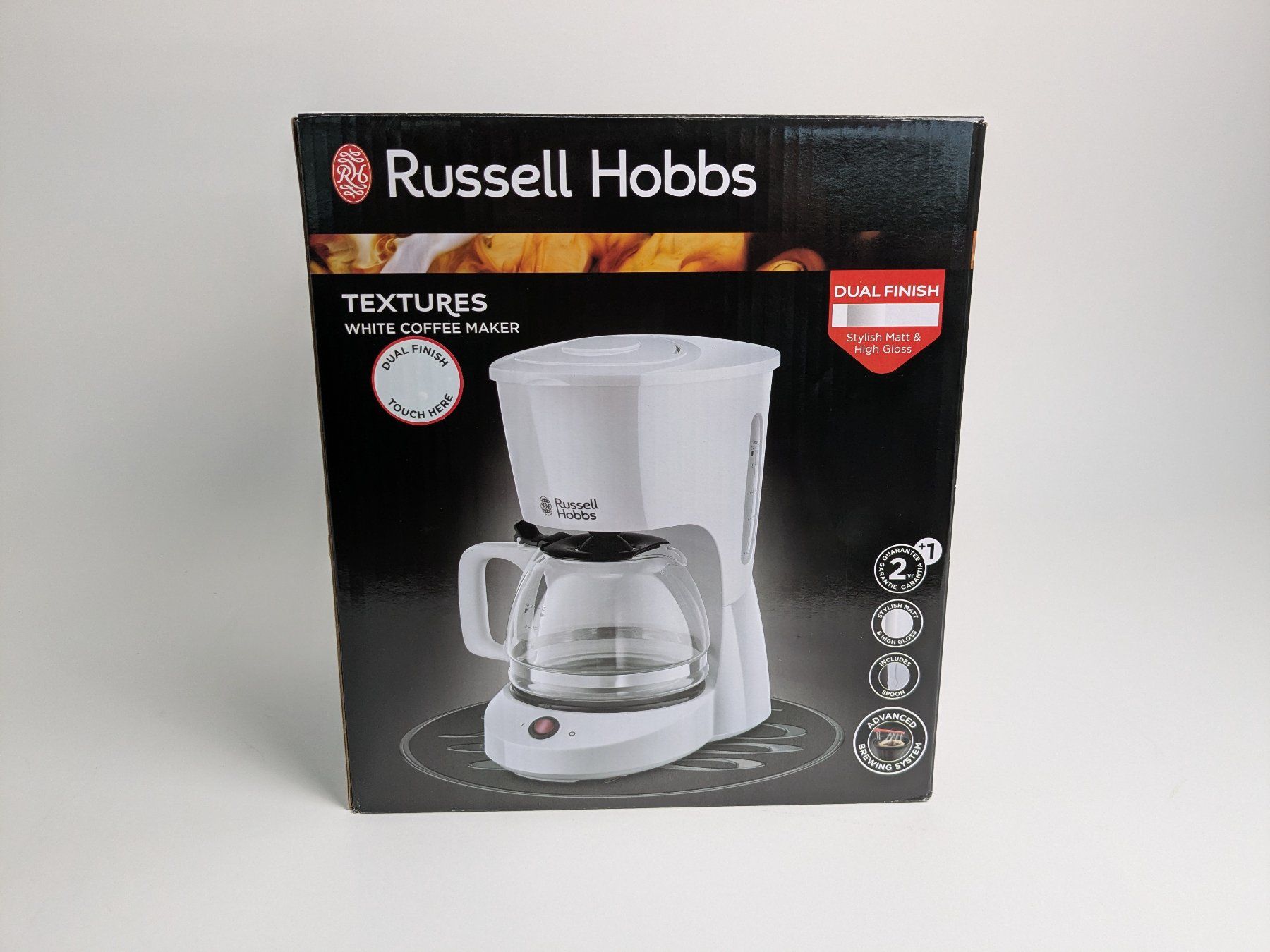 Russell Hobbs Macchine per caffè & Macchine per espresso: RUSSELL HOBBS Textures Filterkaffe-Maschine – Nuovo (secondo la descrizione) da Dintikon venduto da Restwert_Dintikon 5
