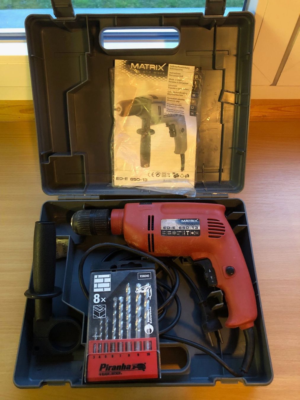 Trapani: MATRIX ED-E 650-13 Schlagbohrmaschine – Usato da Buchs SG venduto da Handyman77