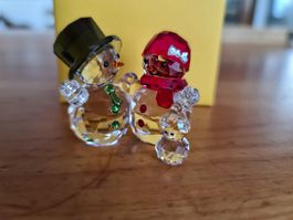 Swarovski Figur Schneemannfamile neu und Originalverpackt