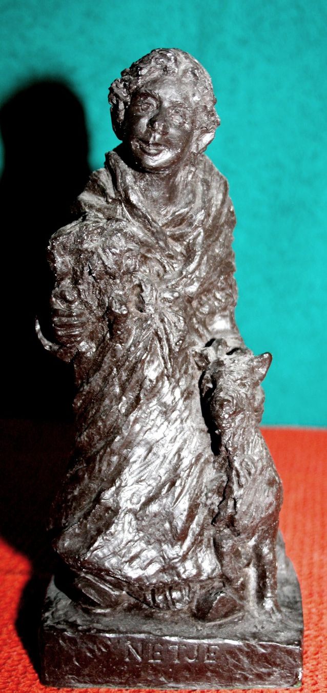 Sculture & Statue: Netje von Oss NL mit Hunde – Usato da Baar venduto da 2cvbaar 4