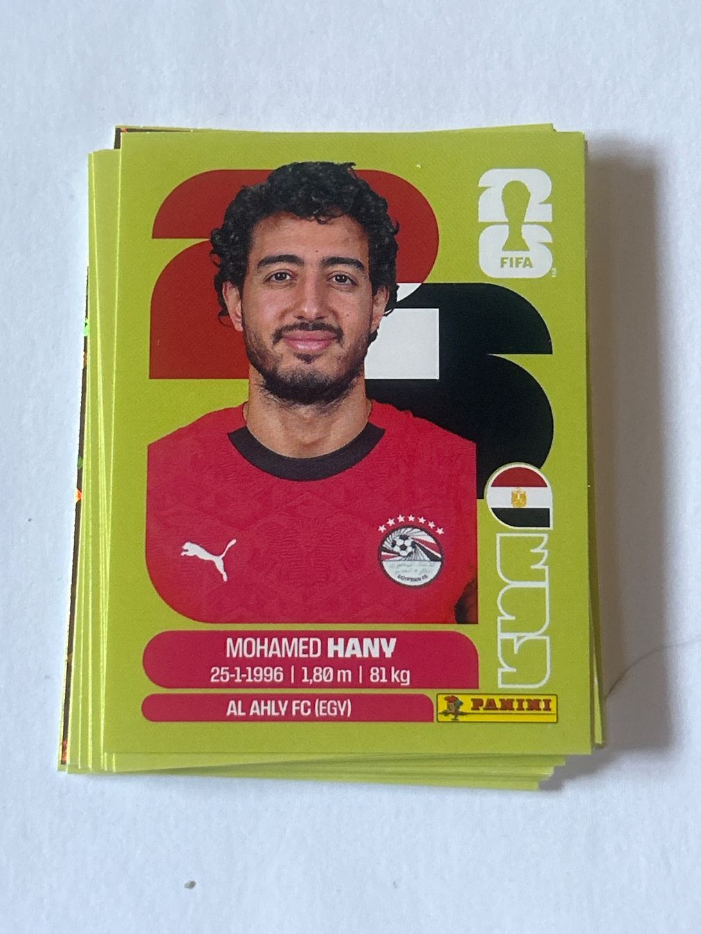 Panini Sammelbilder & Trading cards: Panini WM 2026 Sticker - Hany EGY 3 – Neu (gemäss Beschreibung) aus Troistorrents von sim_d75d