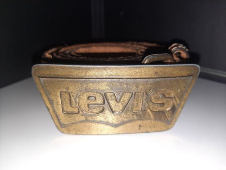 cintura LEVI'S in pelle vintage