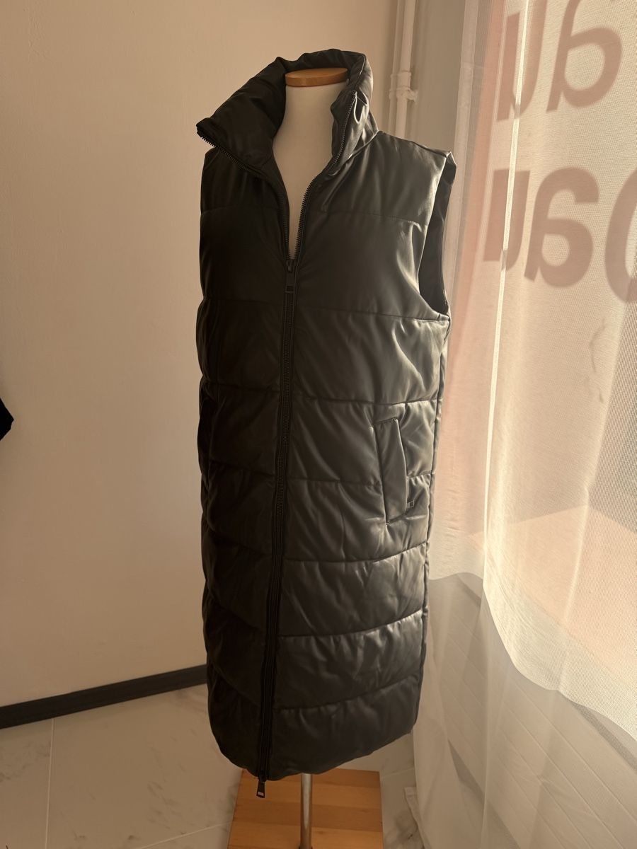 Zara Gilets & Westen: Schwarze Zara LongWeste, Grösse S – Gebraucht aus Arch von Aga84 1