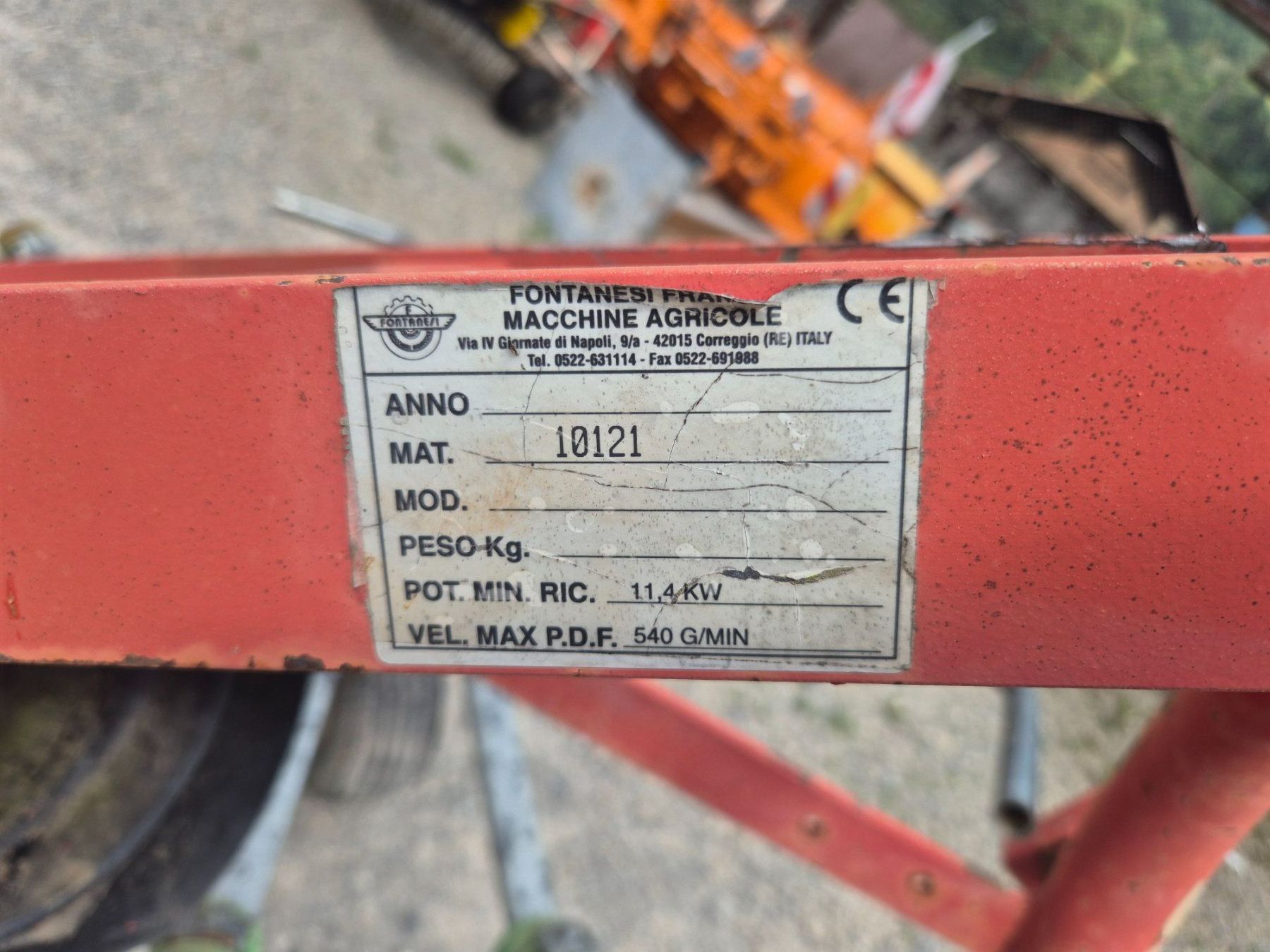 Tutte le macchine: Kreiselheuer 2 Teilig, 3 Punkt – Usato da Kandergrund venduto da 07071963 5