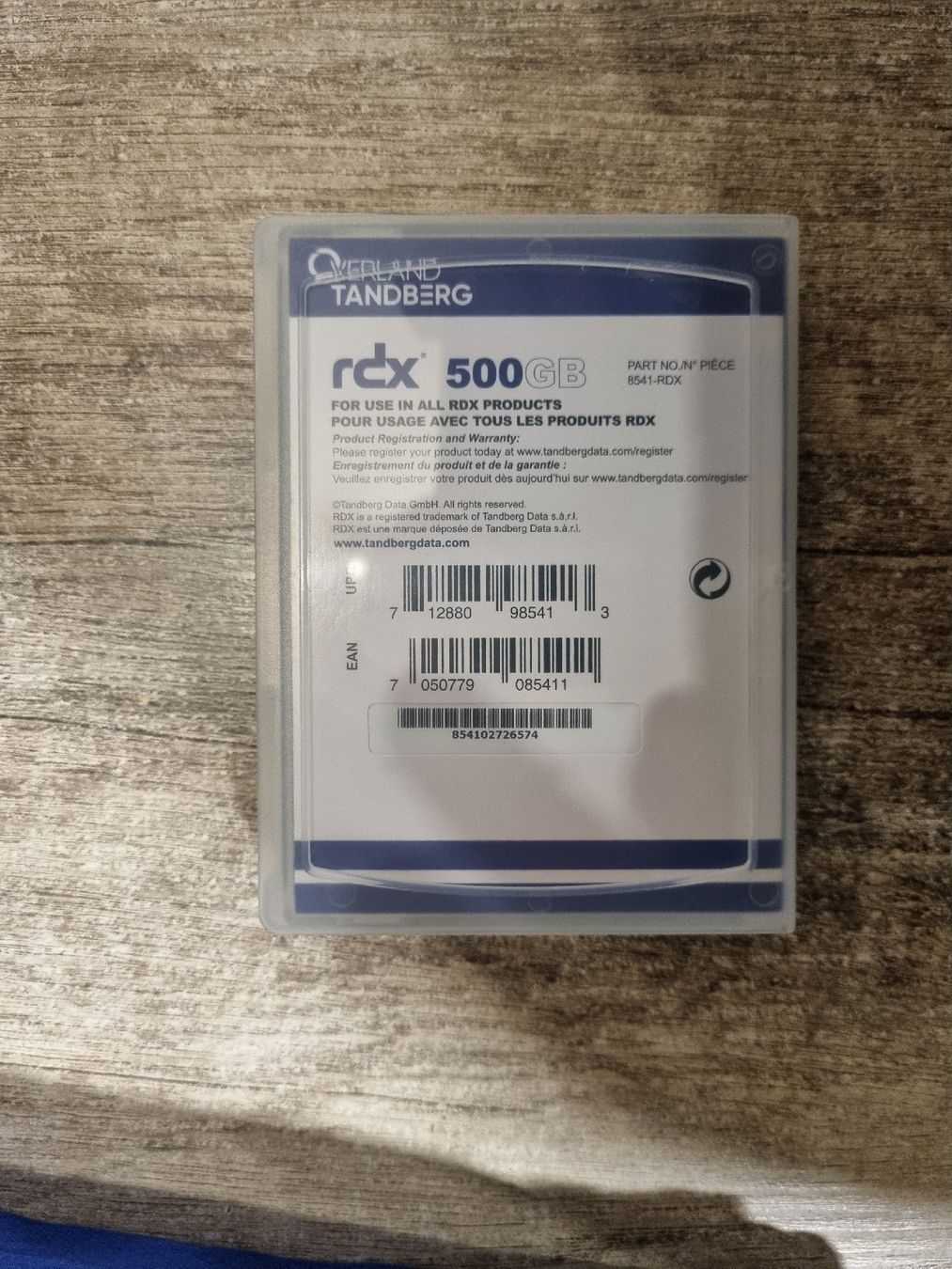 Tandberg Dischi rigidi: Tandberg RDX 500GB - Sichere Datenspeicherung! – Usato da Oberdiessbach venduto da verkaufbar 1