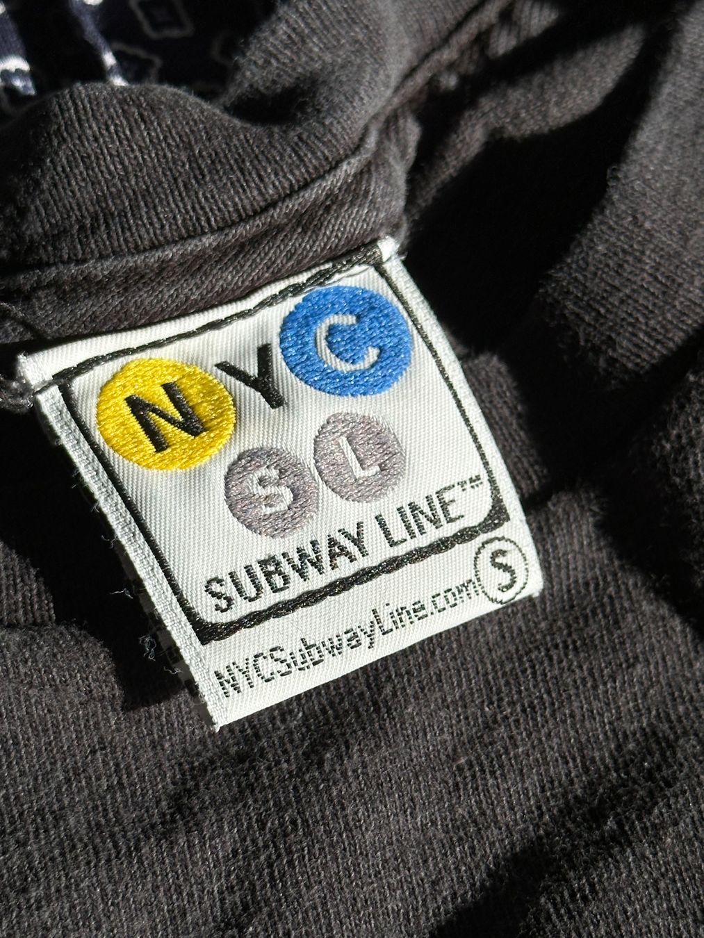 T-shirt: T-Shirt NYC SUBWAY LINE – Usato da Châtelaine venduto da 333shop 2