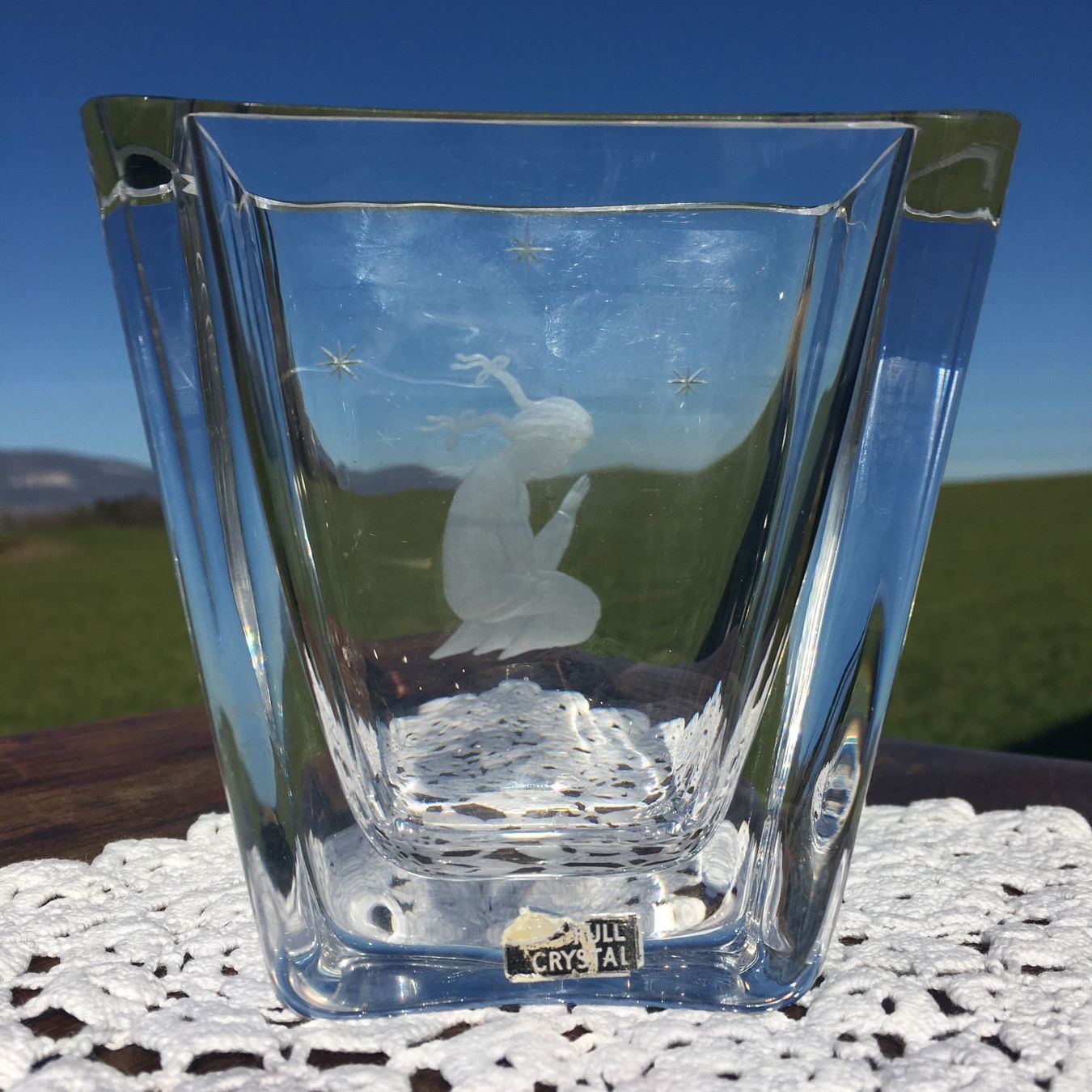 Vasi & Recipienti: Vase Kristallvase Sterntaler Blumenvase – Usato da Subingen venduto da ArtBead