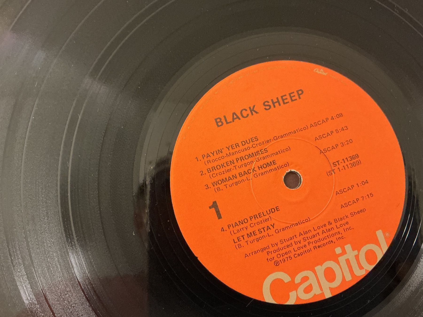 Schallplatten: Black Sheep LP – Gebraucht aus Winterthur von Tumko-Vinyl 1