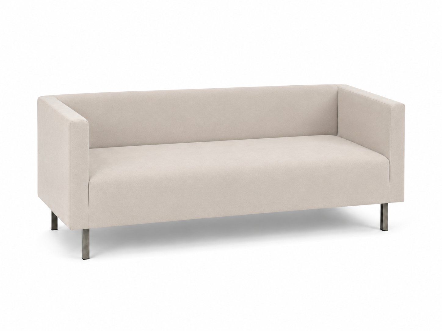 Divani: Modernes Sofa in Beige mit Metallfüssen – Usato da Hünenberg venduto da moanab.