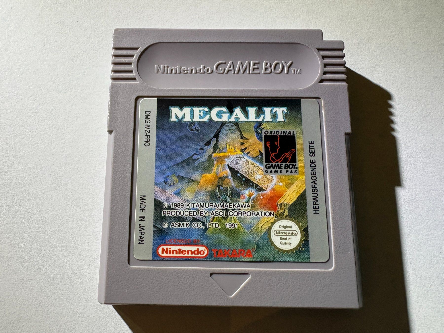 Nintendo Giochi: Megalit - Nintendo Game Boy - SELTEN – Usato da Zürich venduto da VintagePalace