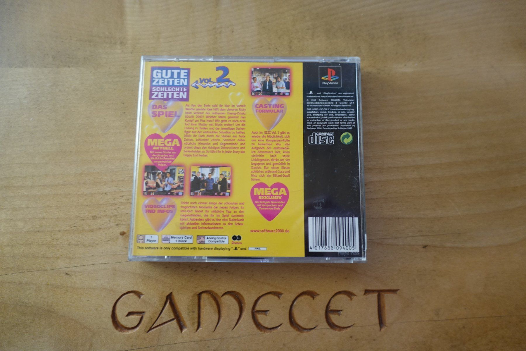 Sony Spiele: Gute Zeiten Schlechte Zeiten Vol.2 – Gebraucht aus Steinach von Gamecet 2
