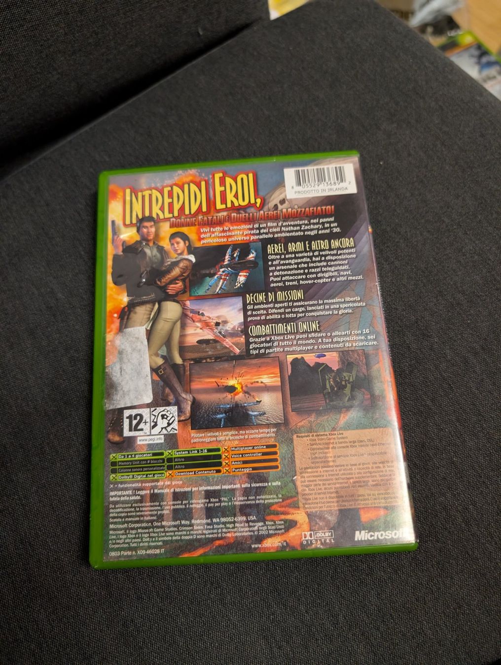 Spiele: Crimson skies Microsoft Xbox – Gebraucht aus Giubiasco von Ticinerd 1