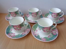 VILLEROY BOCH JADE 5 ESPRESSOTASSEN EDEL-PORZELLAN