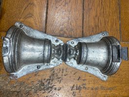 Ancien Moule chocolat schokoladenform cloche 10cm