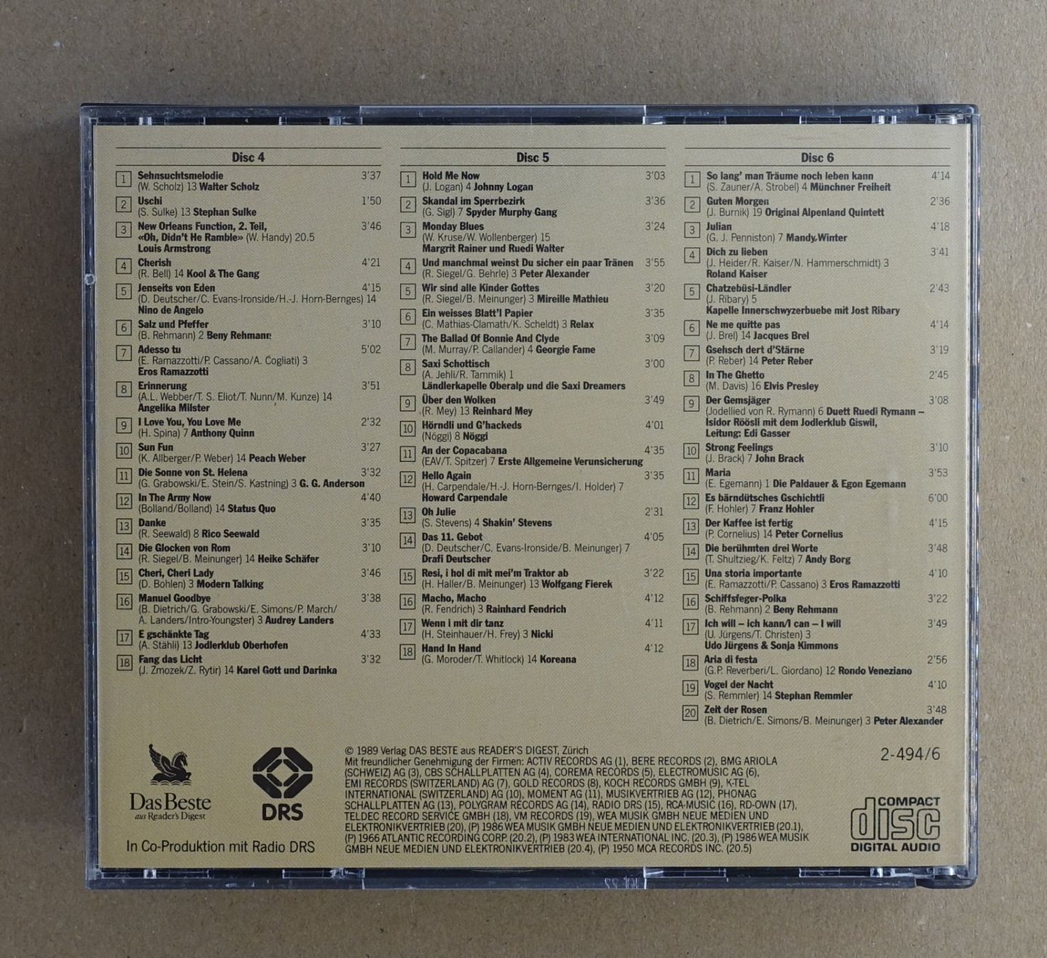 CD: 1000 Mal Nachtexpress (3 CDs) - T8 – Usato da Sessa venduto da discoverymedia 1
