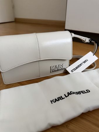 Karl Lagerfeld Tasche weiss neu mit Etikett und Beutel