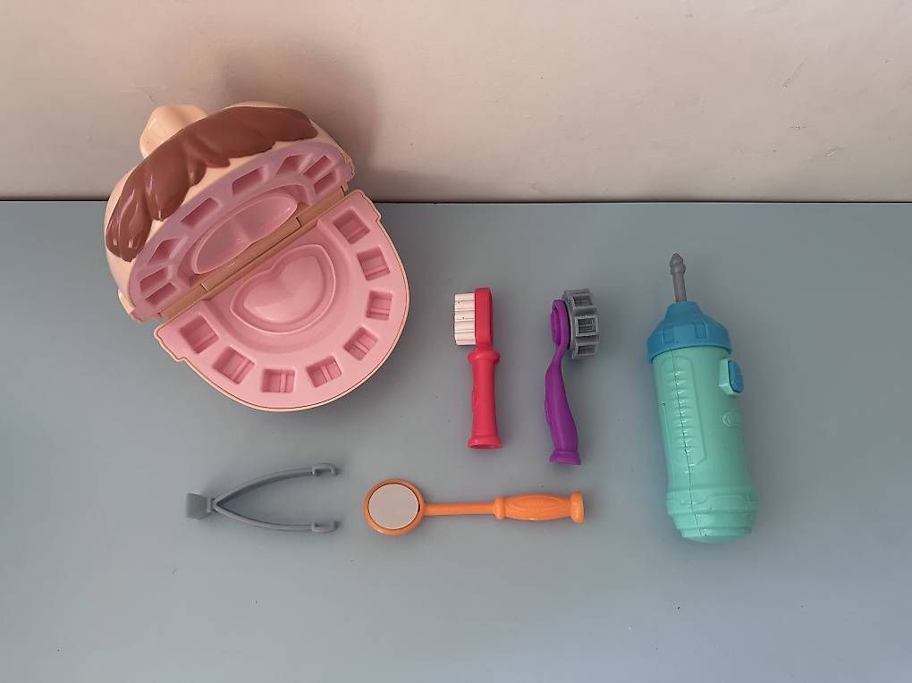 Materiale per modellare: Kit de pâte à modeler dentiste Play Doh – Usato da Riex venduto da bonjour8 1