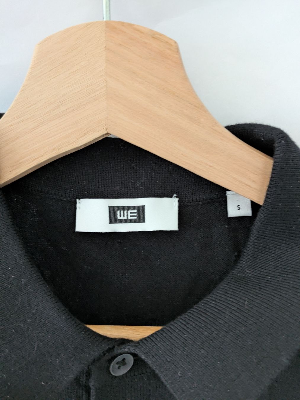 Pulls & Sweat-shirts: WE Polo-Pullover, Schwarz, Gr. S – D'occasion à Rorschach par joh_v2y2 2