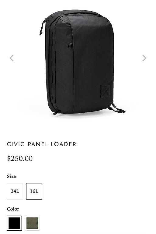Zaini: Evergoods CPL 16 backpack neue – Nuovo e nell'imballaggio originale da Coldrerio venduto da Crivelli