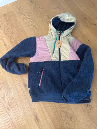 Passenger Sherpa Fleece mit Kapuze Grösse S/ 38