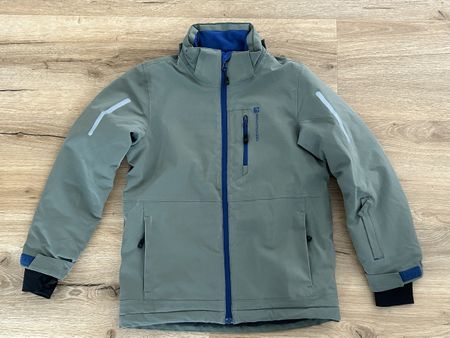 TREVOLUTION Jacke Grösse 128 Khaki wasserdicht atmungsaktiv