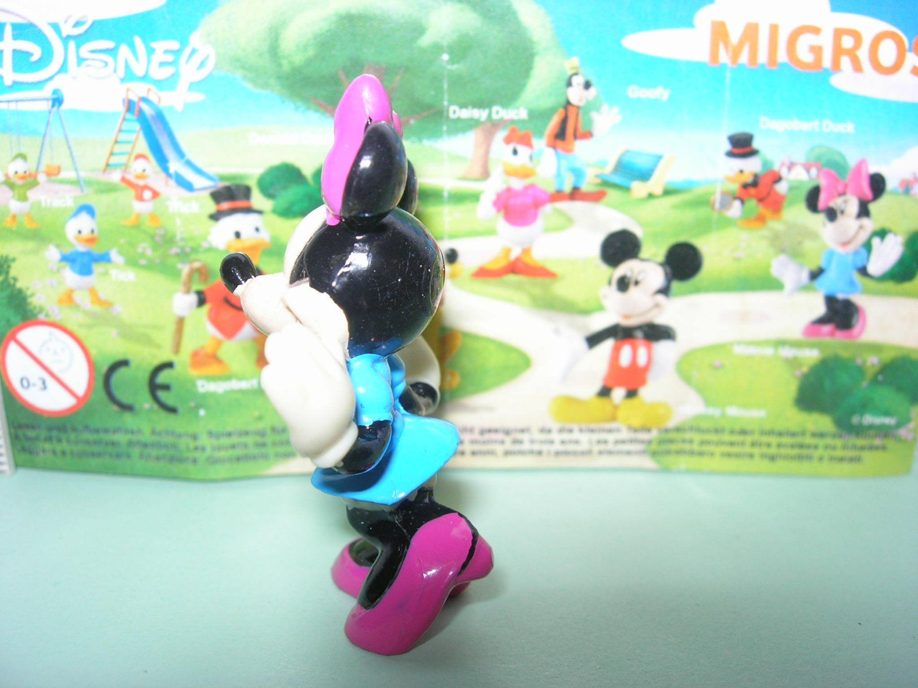 Disney Statuette: Minnie Maus Disney-Minifigur – Nuovo e nell'imballaggio originale da Hornussen venduto da Corvette- 1
