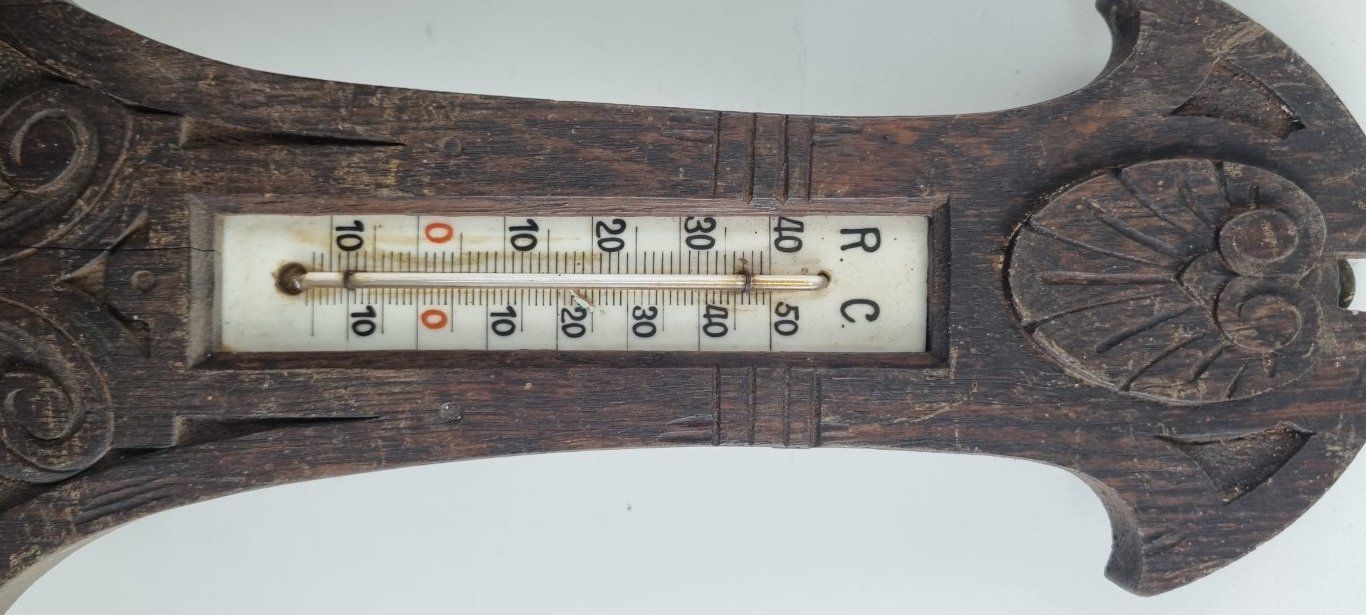 Altro per la casa: Wetterstation Barometer Holz antik – Usato da Flums venduto da Flumsantik 1
