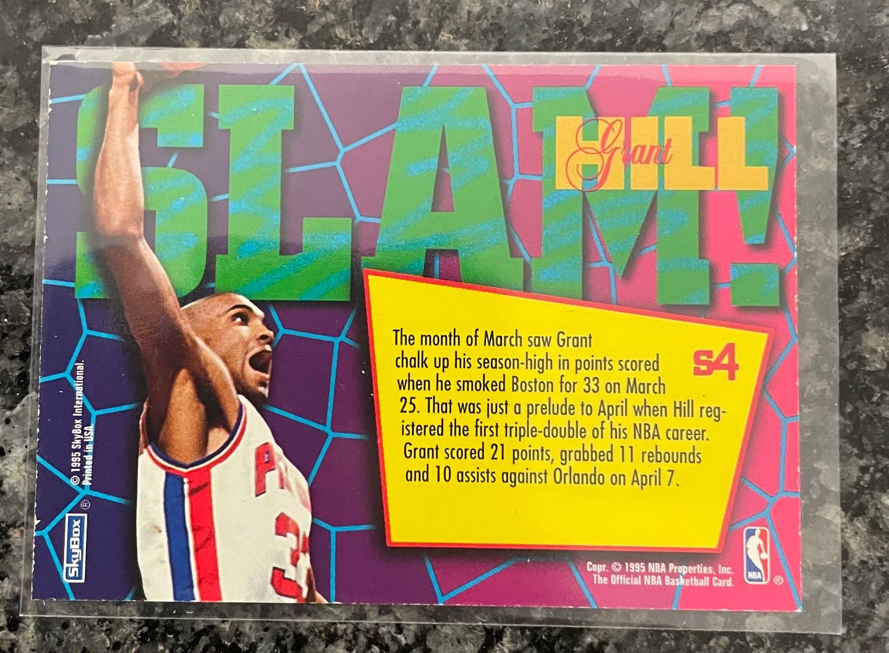 Nba Sammelbilder & Trading cards: NBA Grant Hill Hoops Slam #S4 Card – Neu (gemäss Beschreibung) aus Muttenz von joba23 1