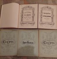 10 Notenhefte für Violine/Klavier, Chopin, Chausson,Gershwin