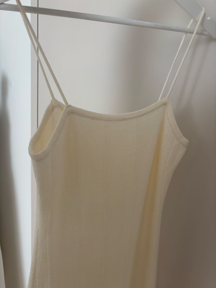 Kleider: Sommerliches Strickkleid, Crème, One Size! – Neu und originalverpackt aus Arbon von Viktoriaa 3
