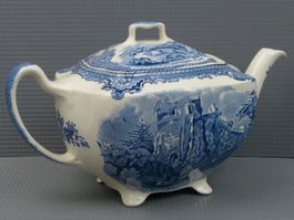 Porzellan Teekanne Johnson Brothers "Farnham Castle" England