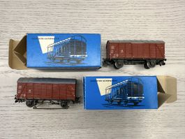 Märklin 2x 4505 DB Gedeckter Güterwagen