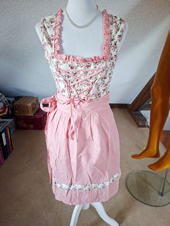 Süsses Dirndl Kleid "dress for fun" mit Blümchen Muster! S