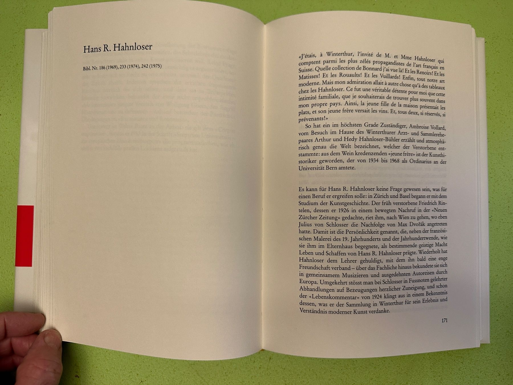 Bücher: Eduard Hüttinger: Porträts und Profile. – Gebraucht aus Zürich von allp 7