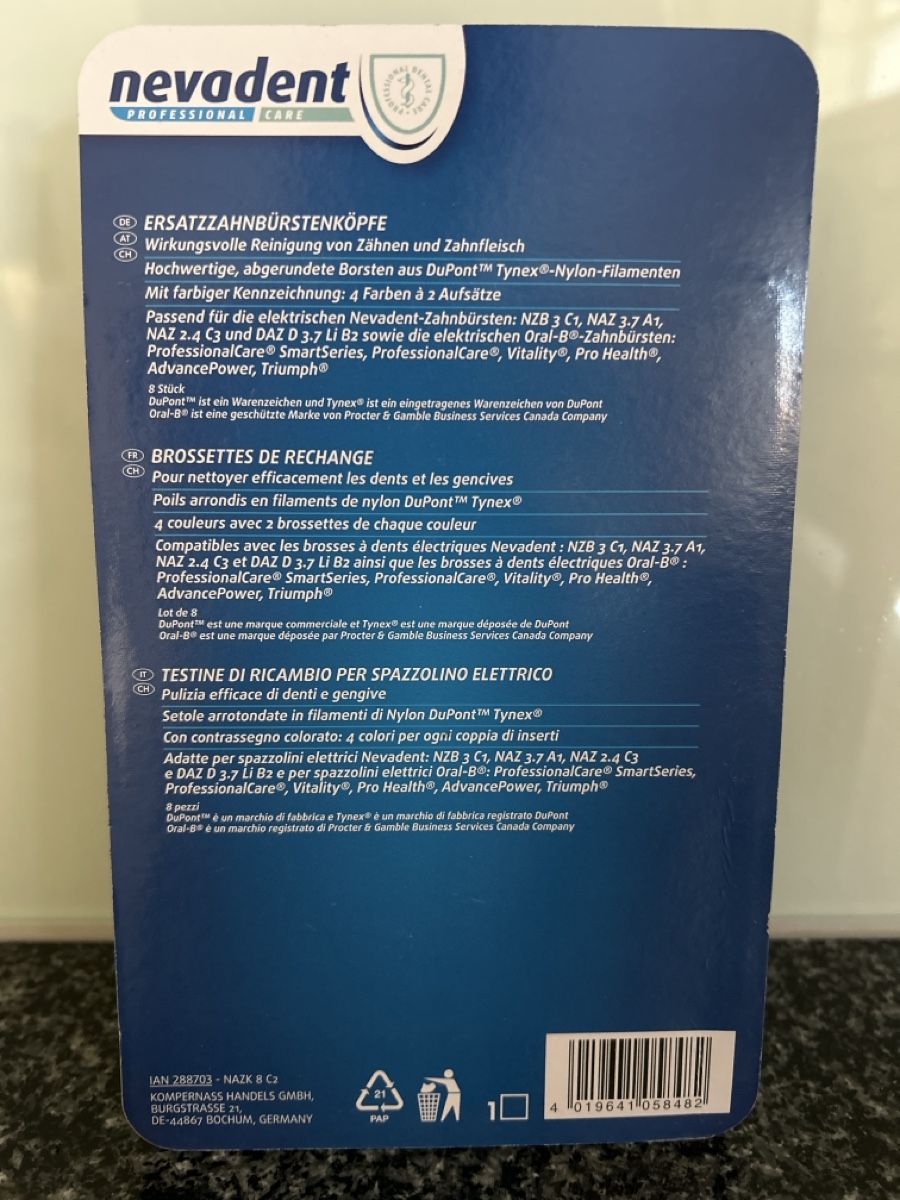 Oral B Cura dei denti: NEU Oral-B kompatibel – Nuovo e nell'imballaggio originale da Seon venduto da Roger7654 1