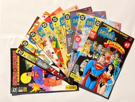 Batman & Superman Comics, #1-8.+Sonderheft. Top Deal.