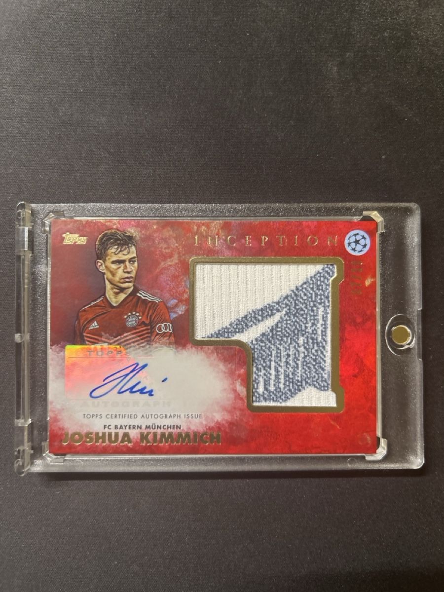 Topps Sammelbilder & Trading cards: Topps Inception Patch Auto Kimmich /10  – Gebraucht aus Greppen von hcv_cc2r