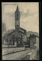 AK Tesserete, Chiesa di Tesserete, 1916