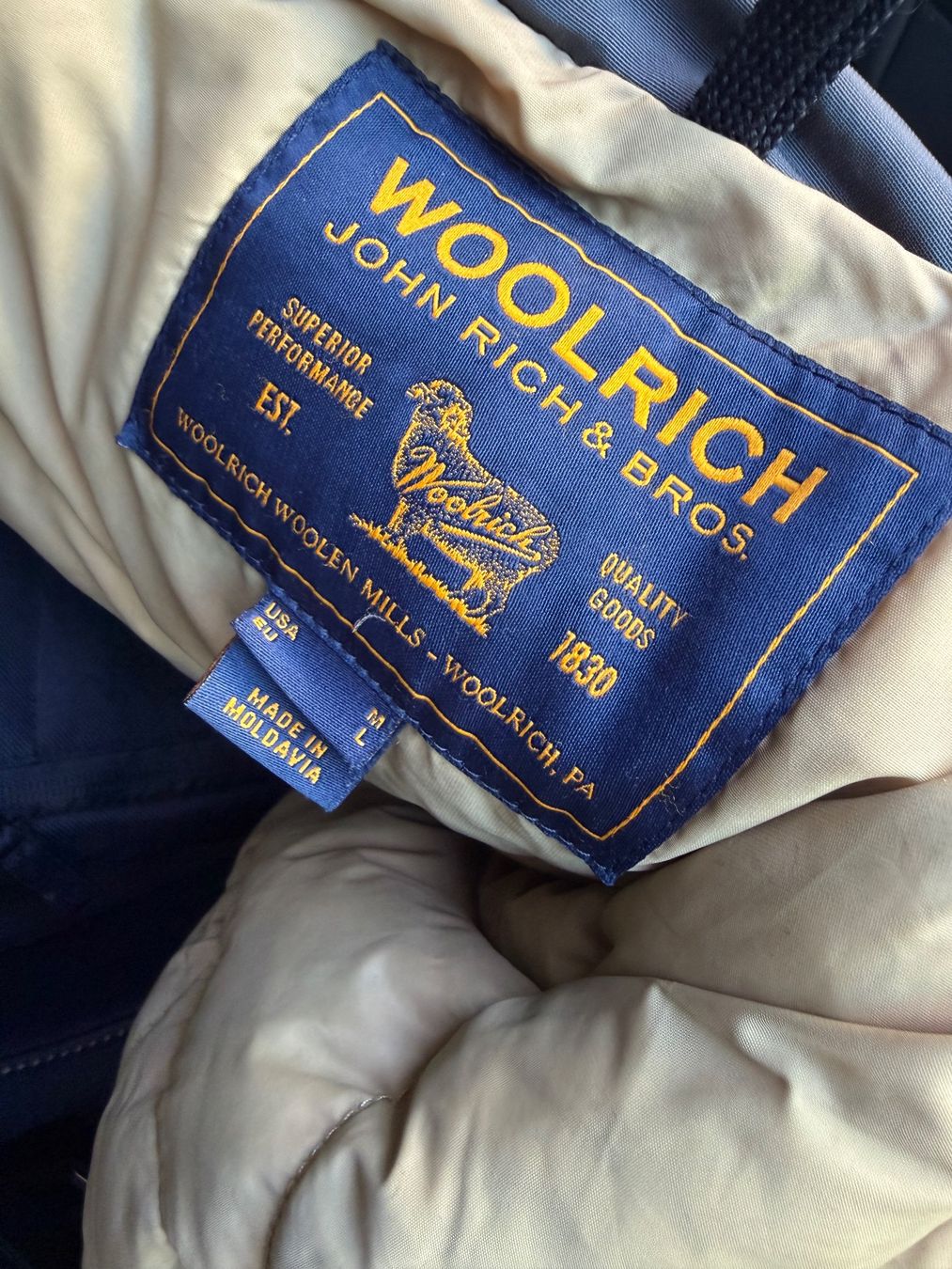 Woolrich Giacche: Woolrich Parka Jacke Herren – Usato da Watt venduto da emak9 5