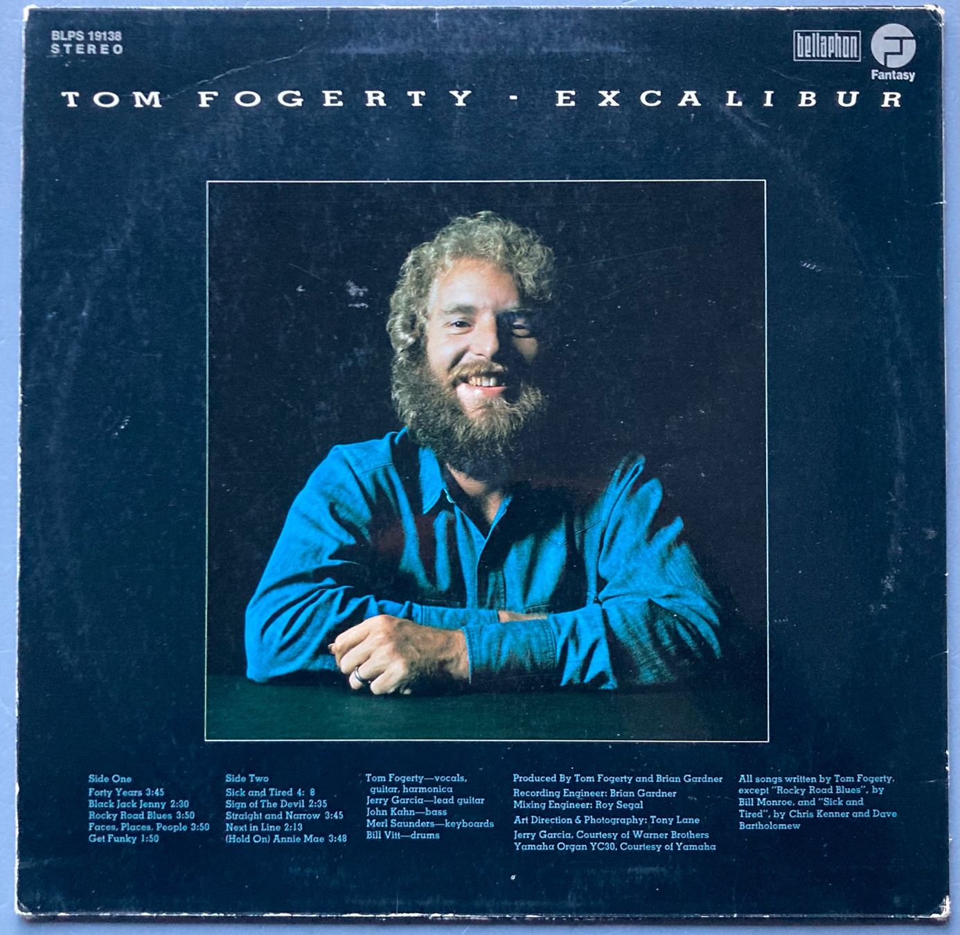 Dischi in vinile: TOM FOGERTY - EXCALIBUR – Usato da Poliez-Pittet venduto da Newtown-Records 1