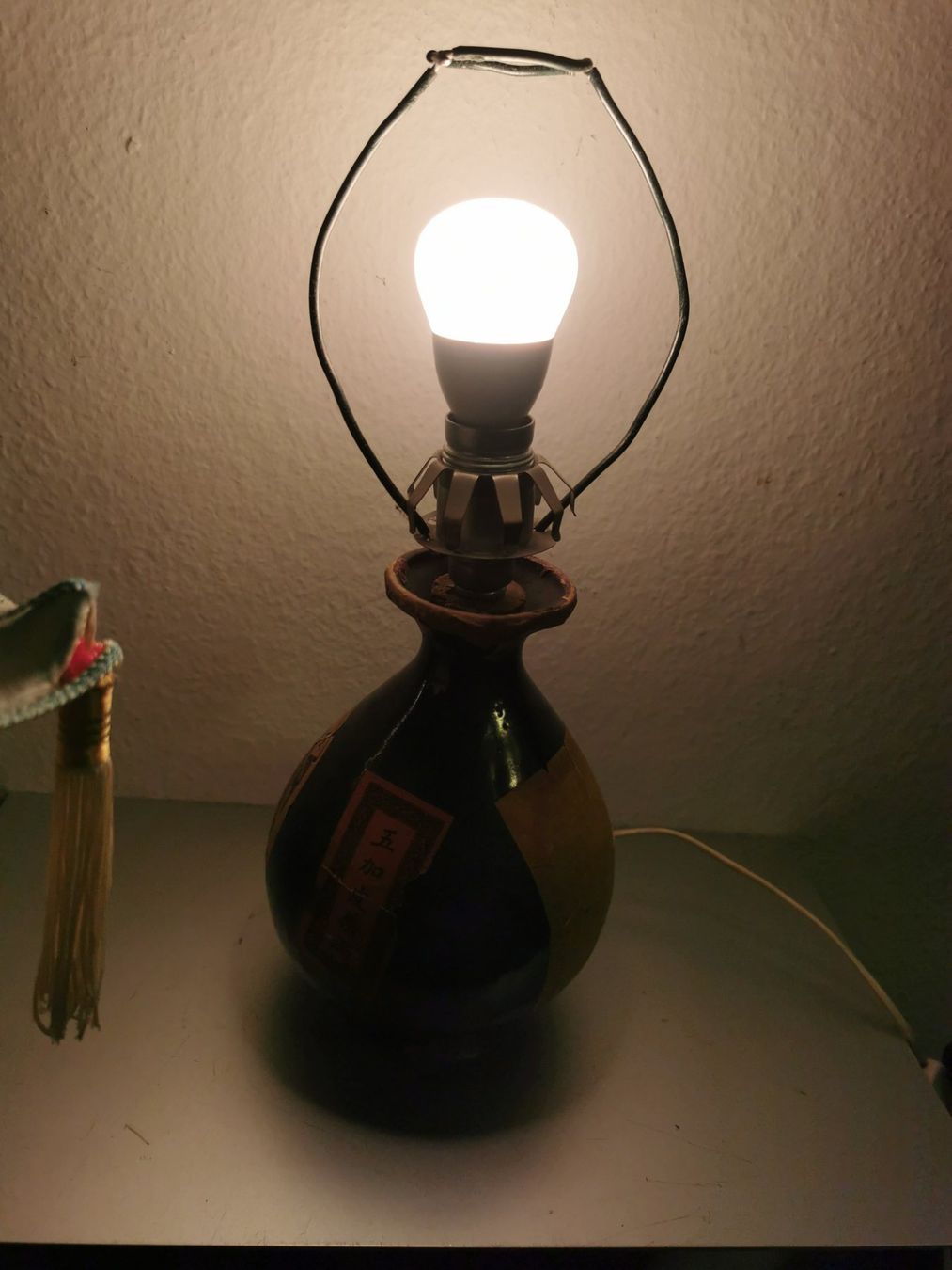 Lampade: China antique Tischlampe – Usato da Basel venduto da adler024 6