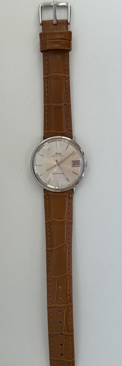 Mido Montres: Mido Ocean Star Automatic Powerwind 35,5 mm mit Krone  – D'occasion à Zürich par Fidel59 2