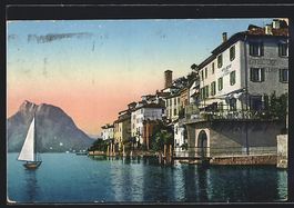 Gandria /Lago di Lugano, Küstenpartie m
