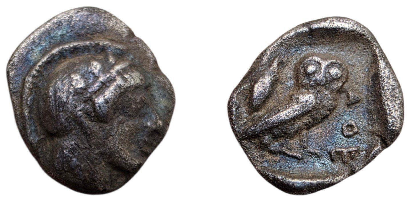 Tutti le monete: Athènes Obol 465-454 BC – Usato da Genève venduto da Numis-Magna