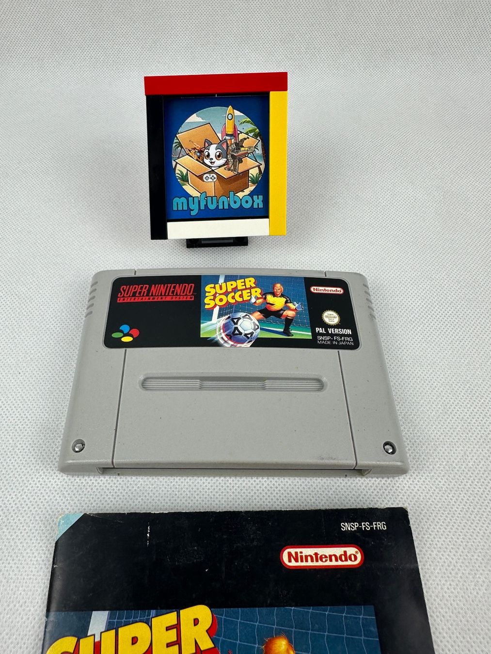 Nintendo Giochi: Super Nintendo Super Soccer SNES – Usato da Kappel SO venduto da MyFunBox 1