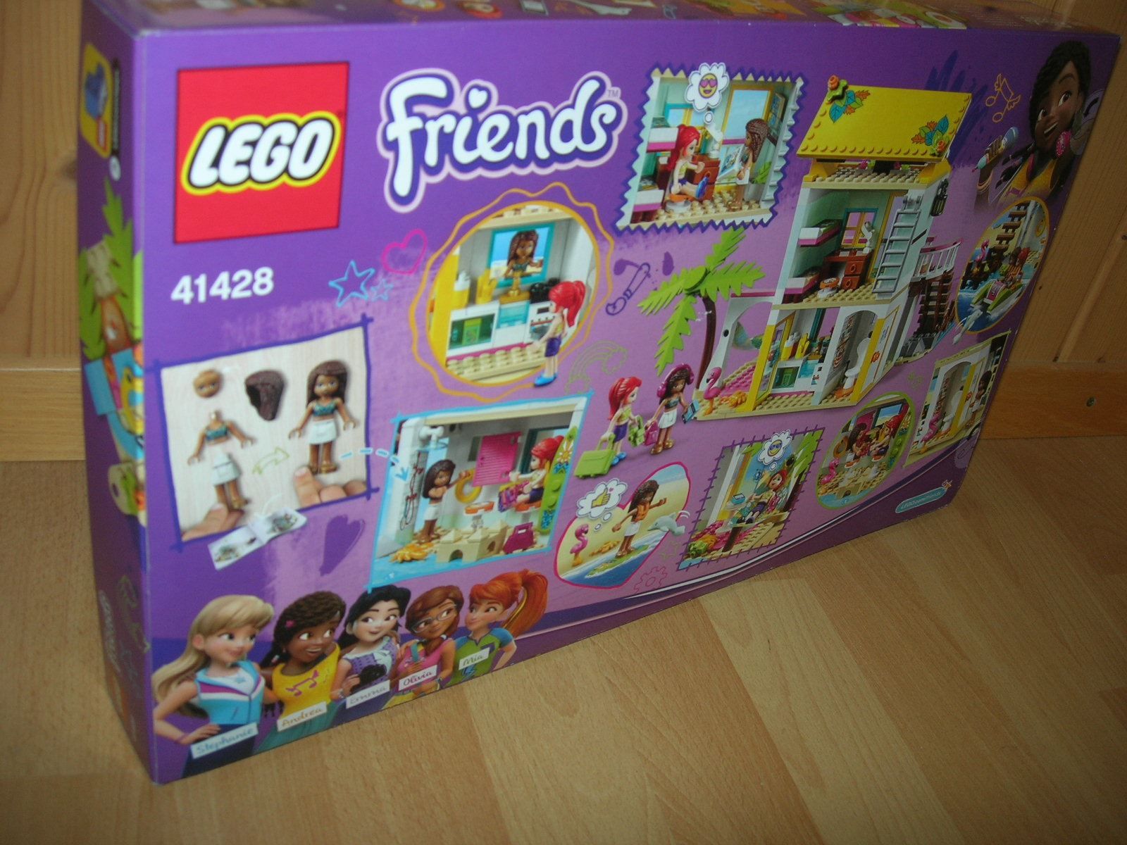 Lego Giocattoli: LEGO Friends 41428 Strandhaus mit Boot – Nuovo e nell'imballaggio originale da Hornussen venduto da Corvette- 1